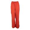 Red Orange Wide Pants Woman