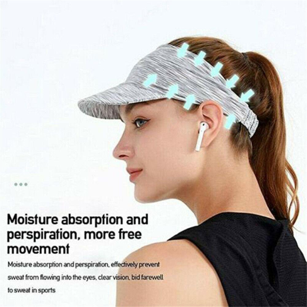 Casual Adjustable Baseball Hat Sports Hat Sport Headband Beach Cap Sun Visor