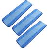 3PCS Wet Dry Dual Use Mop Cloth Refills Reusable Microfiber Mop Pad for Bona Mop Floor Cleaning