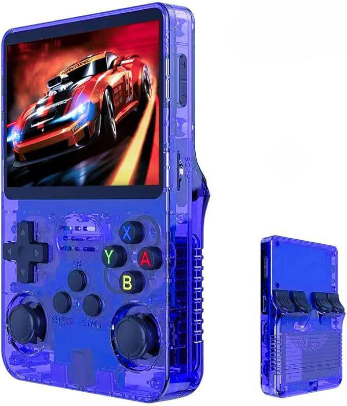 R36S Портативная ретро-консоль с открытым исходным кодом: Классические игры Arcade и GBA/FC/PSP/MAME, 3,5-дюймовый дисплей