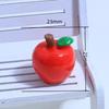 3D мультяшные яблочные смоляные подвески для DIY украшений и брелоков