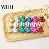 Christmas Hanging Candy Ornament With Lanyard 6Pcs/Box with Unbreakable Reusable Electroplating Colorful Candy-shaped Decorations Holiday Decoration