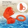 Lifesaving Rope Water Floating Lifesaving Rope Professional with Bracelet Rescue Equipment Safety Accessories Buoyant Throw Rope