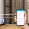 Дверной замок с отпечатком пальца TTLOCK Управление через приложение Ручка безопасности с отпечатком пальца Тип замка USB Type-C Аварийная зарядка для дверей толщиной 3,5-6,5 см