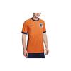 Nike Нидерланды 2024/25 Match Home ADV Аутентичный трикотаж безопасности оранжевый/синий Void/Copa/Blue Void Мужская уличная одежда FJ4263-819