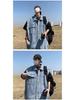 Men's Retro Denim Hong Kong Style Trendy Sleeveless Waistcoat Jacket