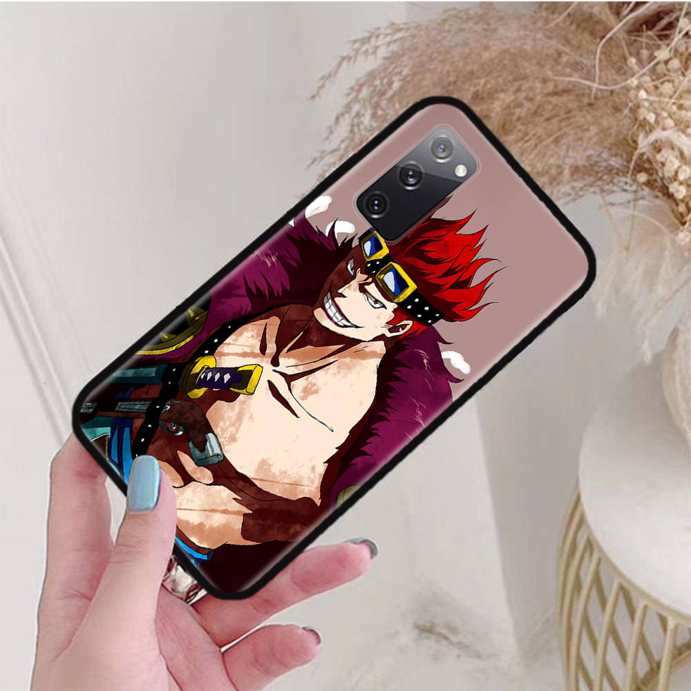 Черный чехол для Xiaomi Poco X6 X4 M5 M6 F5 F6 C65 C55 C50 C51 C40 Pro Redmi 14C A3X 13C 12C 11T 10A 9C Note 7 6 8A Plus W-77 One Piece Anime