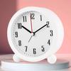 Luminous Alarm Clock Color Cartoon Sound Off Non-clicking Stereo Numeral Simple Digital Wall Clock for Desk for Kids Bedroom