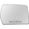 Left Driver Side Heated Mirror Glass Replacement For 2011 2012 2013 2014 Ford F150 - For Ford F150 Side Mirror Glass With Rear Holder - Replace