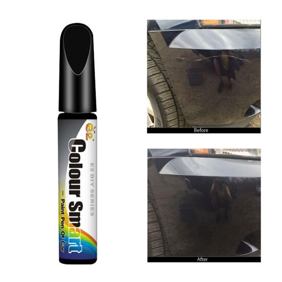 2Pcs Car Paint Touch-Up Pens Waterproof Compact Portable Car Scratch Repair Paste Effective Scratch Repair