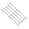 10Pcs with Pen Clip Back Scratcher Stainless Steel Itch Relief Tool Handheld Massager  Back Itching