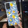 Средиземноморский Лимон Чехол для Телефона для Samsung A54 A57 A37 A17 A14 A15 A12 A24 A34 A55 A35 A25 A52S A07 A05S A04S A22 A32 A72 Galaxy