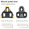 Bicycle Pedals Spd Sl Cleats Adapter Pedal Straps Cleat Cover Road Bike Clip SH11 Float Self-Locking for Shimano Look