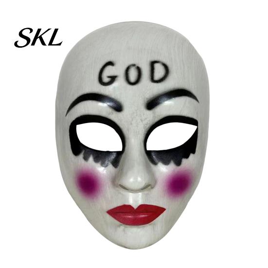 High Quality Halloween Masque for Men Women Scary Adults, Horror Realistic Cosplay Party Breathable Face Adults Accessory, Creepy Full Masquerade