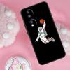 Чехол для телефона с рисунком 'Баскетбольный данк астронавта' для Honor 200 Pro 50 70 90 Lite X9b X9a X8b X8a X8 X9 X9c Honor Magic 7 6 5 Lite