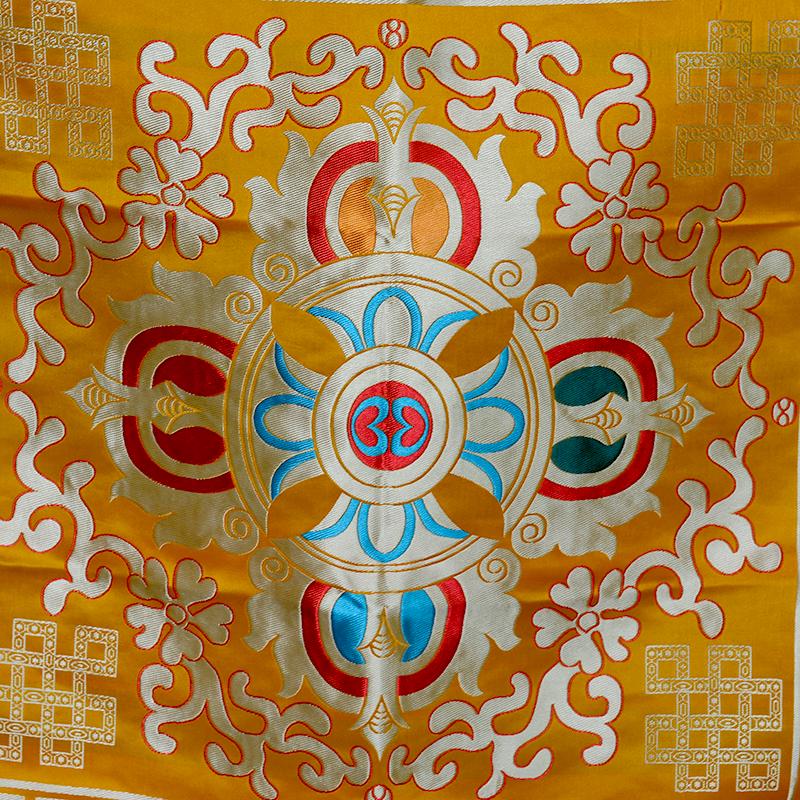 Тибетская вышитая скатерть с Ваджрой и подвесной декор для алтаря