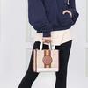 Coach Сумка-тоут Dempsey 22 Classic Monogram Logo Label Застежка на кнопке Холст и Кожа Женская Tote Светло-хаки Бордовый C7083-IMTJ9