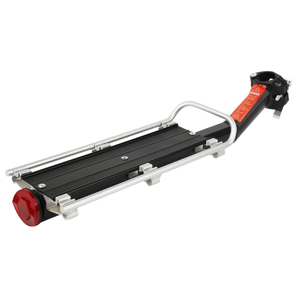 Bike Rack Bicycle Luggage Carrier Rear Racks Reflector Shelf Cycling Seat Bag Stand