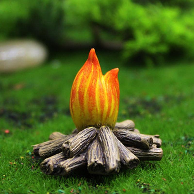 4PCS Fairy Garden Gnomes Accessories My Little Friend Drunk Gnome Dwarfs Statue