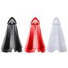 Dress Up Mesh Ghost Cloak Transparent Hooded Cloak Fashion Women Halloween Costume  Children