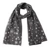 Sheer Silk Scarf Soft Christmas Gifts Autumn Winter Wrap Shawls  for Women