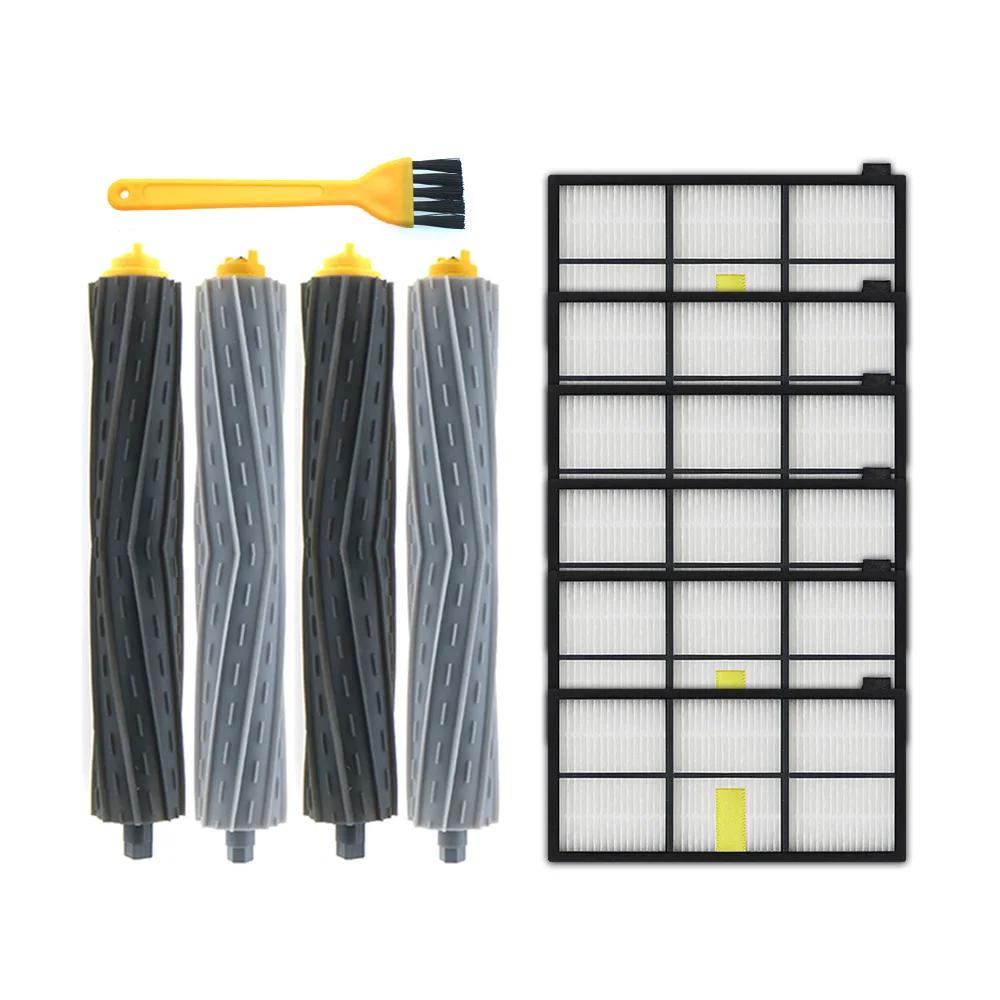 Vacuum Cleaner Parts Suitable for IRobot Roomba Kit Series 800 860 865 866 870 871 880 885 886 890 900 960 966 980- Brushes and
