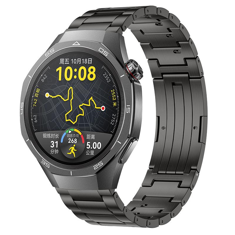 Титановый ремешок 20 мм 22 мм для Huawei Watch GT6/5 Pro с Быстросъемным креплением, Удобный браслет для Huawei Watch 4 3 Pro/GT6/GT5/GT4 46 мм