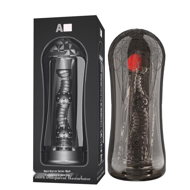 Red Pill Кристально чистый 3-канальный Fleshlight со взрывной эякуляцией для продолжительного мужского удовольствия.