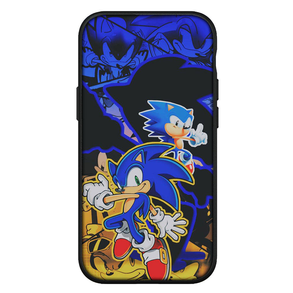 Чехол для iPhone 15 14 Xiaomi Redmi Note 13 12 11 Pro Max X 8 7 9 XR Samsung Galaxy S24 S23 A05 OPPO A15 Huawei аниме Sonic Hedgehog Forces телефон чехол