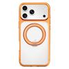 Красочный прозрачный магнитный чехол для телефона для iPhone 17 16 15 Pro Max Air 16E 17E для Magsafe с вращающейся на 360° подставкой задняя крышка