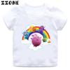 Hot Sale Sunny Bunnies Print Cartoon Kids TShirts Girls Clothes Baby Boys Short Sleeve T shirt Summer Children Topsooo5883