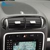 Настоящая мягкая карбоновая наклейка для Porsche Cayenne 2003 2004 2005 2006 2007 2008 2009 2010 Центральный воздуховод Аксессуары для интерьера