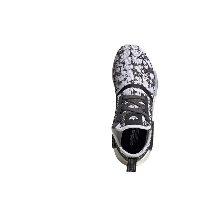 adidas NMD_R1 Серый Карбон Цифровой Камуфляж Женские Кроссовки Серо-Пять Облачно-Белый IE9613