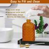 Refillable Lotion Pump Bottle Empty Liquid Storage Container Delicate Glass Soap Dispenser  Travel