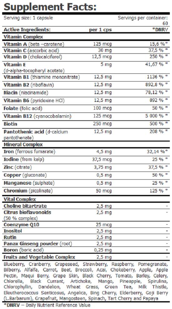 Amix Multi-HD — 60 капсул с жидкостью
