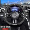 Чехол на руль автомобиля для Mercedes Benz A B C E S Class AMG GLA GLB GLC GLE CLA CLS SLC GLS GLK SLK Vito ML Pilot A45 C43 C63