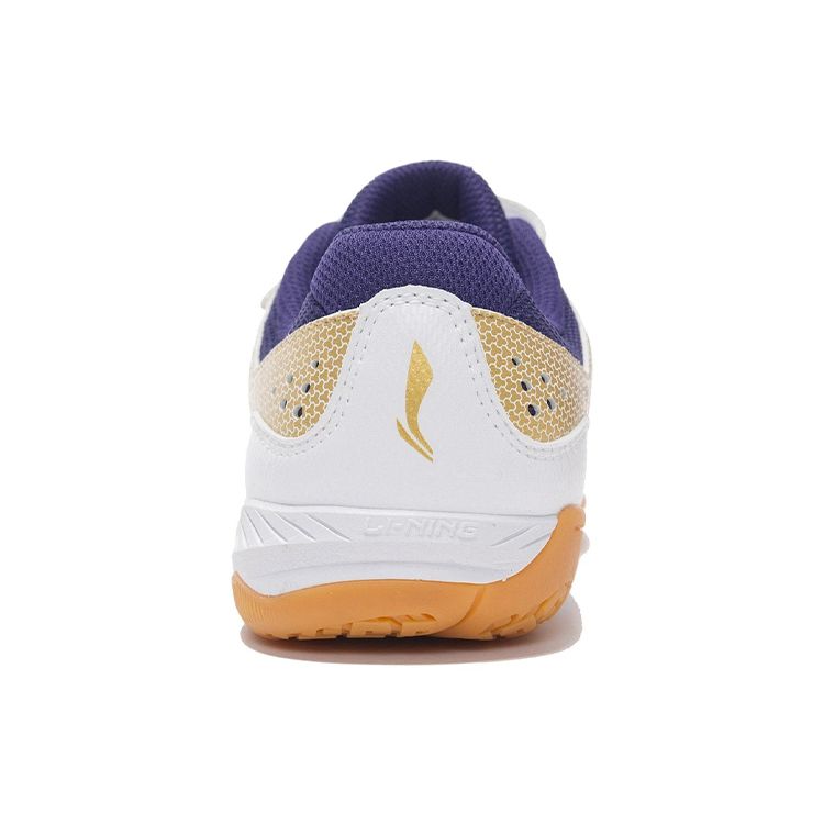 Детские кроссовки Li Ning Qilin TD Velcro прочные нескользящие детские кроссовки белые APTR010-2