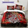 Club Deportivo Toluca Football Club  Pattern Bedding Quilt Set  Home Decoration  Gift (1 * duvet cover + 2 * pillowcase  without core)