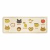 OKA Kuroneko Kitchen Mat, Approx. 45cm X 120cm (Made In Japan), Brown, 4548622624199
