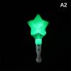 1Pc Colors Change LED Glow Stick Heart Star Shape Luminous Concert Cheering Tube Wedding Party Light Stick