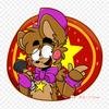 Fnaf Rockstar Freddy Fanart Freddy Fazbear's Pizzeria Simulator Ulti Iron-on Transfers For Clothing Tshirt Bag Heat Transfer Stickers Iron On Patches