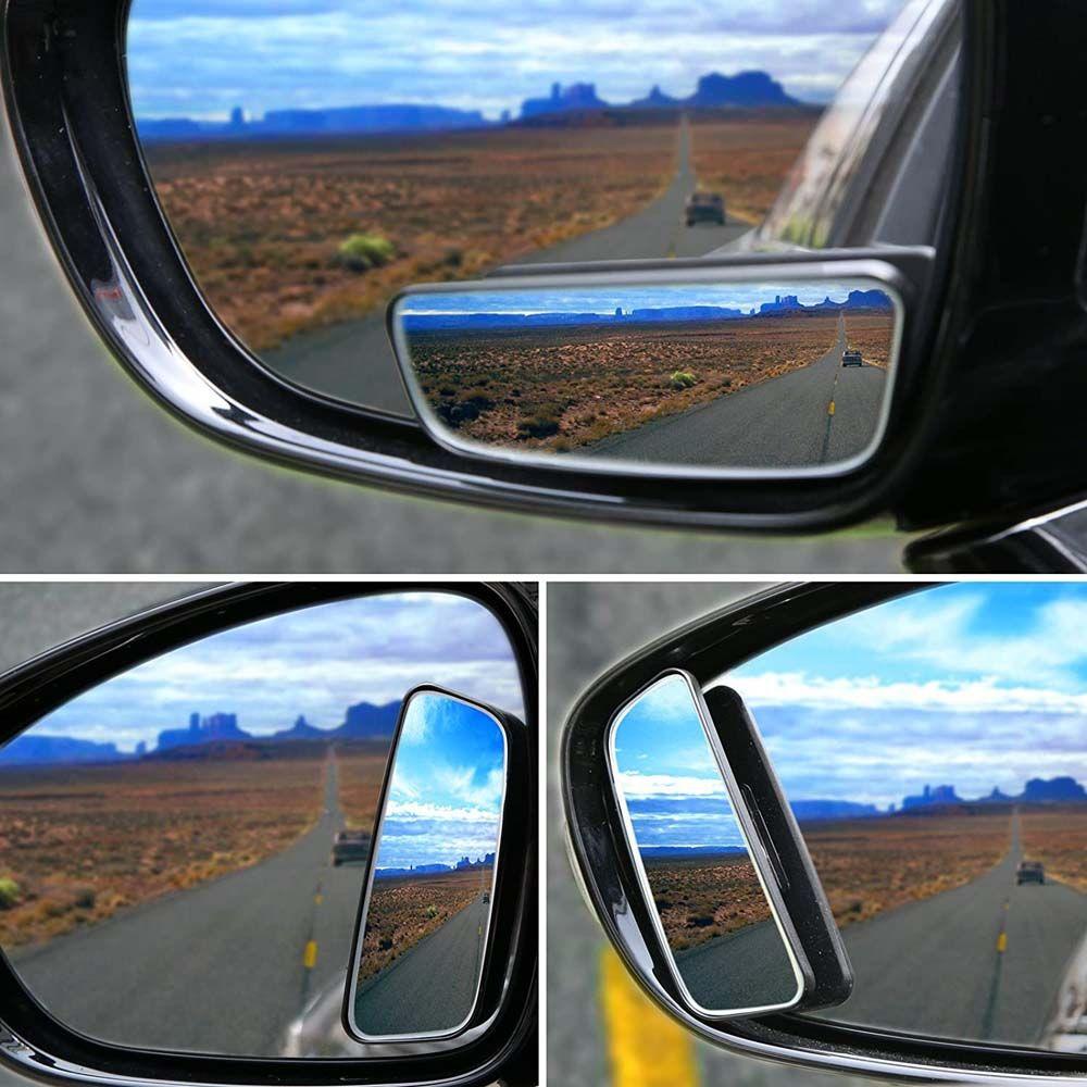mirror Wide Angle Mirror Car Reversing Auxiliary Mirror Rectangular Curved Mirror Blind Spot Mirror