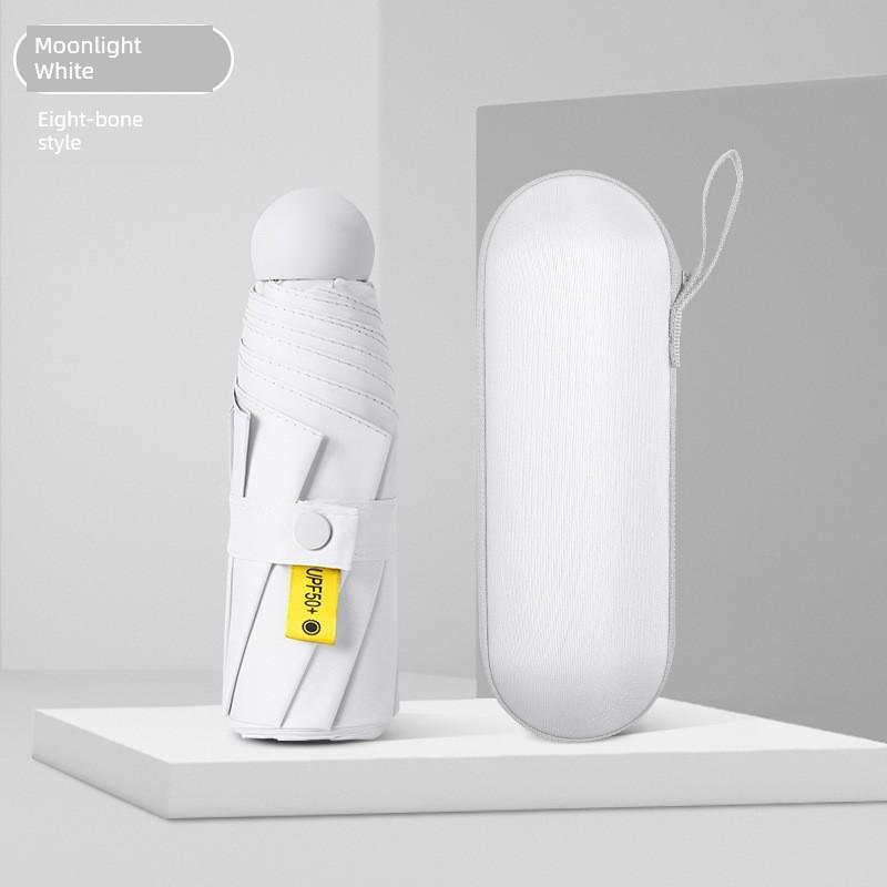 50% off Compact and Portable Pocket Capsule Umbrella for Women, Dual-Use for Sun and Rain, Uv Protection Sunshade Umbrella
