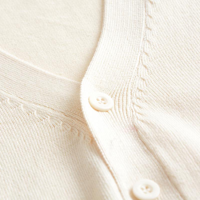 Унисекс вязаный кардиган в японском студенческом стиле