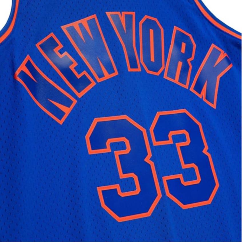 Mitchell Ness Basketball Jerseys Unisex Blue Moderate Other SMJY3151-NYK96PEWROYA