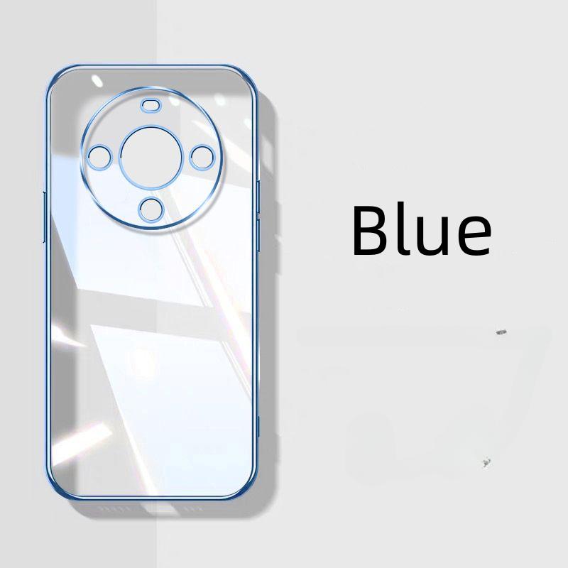 Чехол для Honor Magic 6 Lite X9B, роскошный прозрачный гальванический чехол для телефона Honor Magic 6 Lite X 9B, мягкий силиконовый бампер