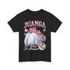 Vintage MensT-Shirt with Juan Gabriel Graphic Print Fashion Harajuku Comfortable Round Neck Short Sleeved T-shirt Unseix Top