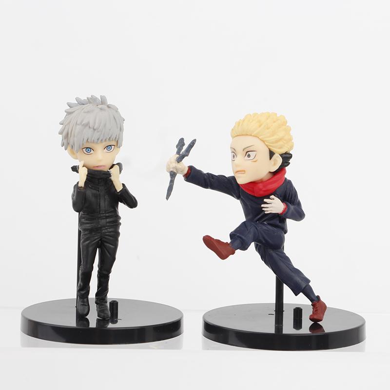 8pcs/set Anime Jujutsu Kaisen Characters Model Toys