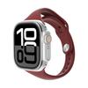 Creative inclined Slim Silicone Strap For Apple Watch Band 46mm 45mm 44mm 41mm 42mm Sport Bracelet iwatch series 11 10 8 7 9 6 5