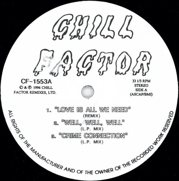 12-дюймовая пластинка VARIOUS - Untitled CF1553 Chill Factor 1996 US Рэп и хип-хоп/R&B Б/У